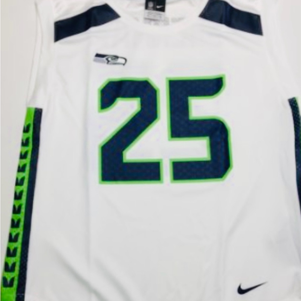 Seattle Seahawks Women’s Nike Sports Jersey #25 Richard Sherman sz S